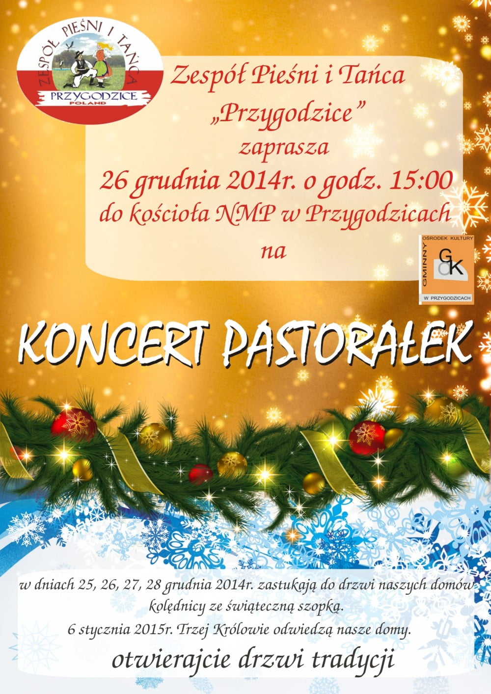Koncert Pastoralek ZPIT