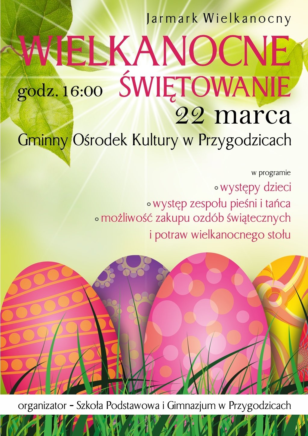 plakat wielkanoc