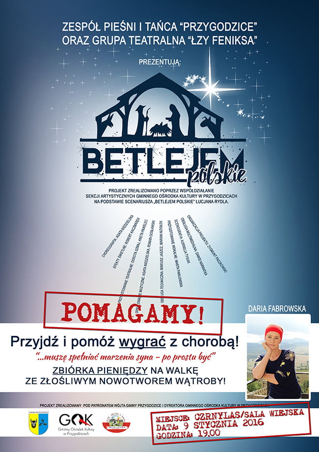droga-do-betlejem plakat czarnylas